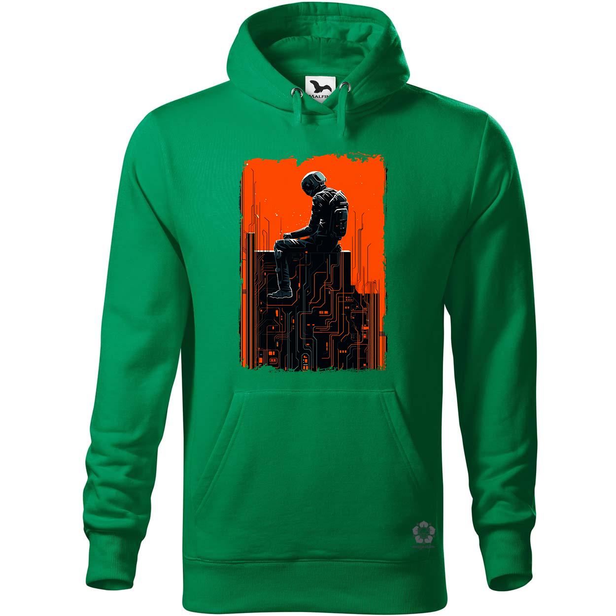 Mono vektor cyberpunk v7 egyedi  pulóver 