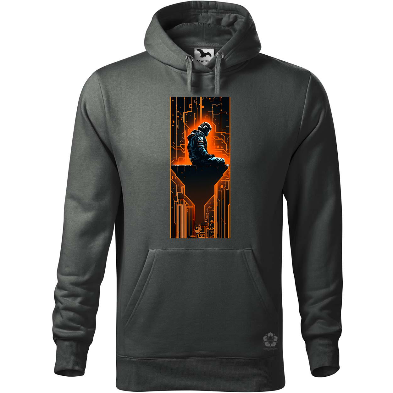 Mono vektor cyberpunk v8 egyedi  pulóver 
