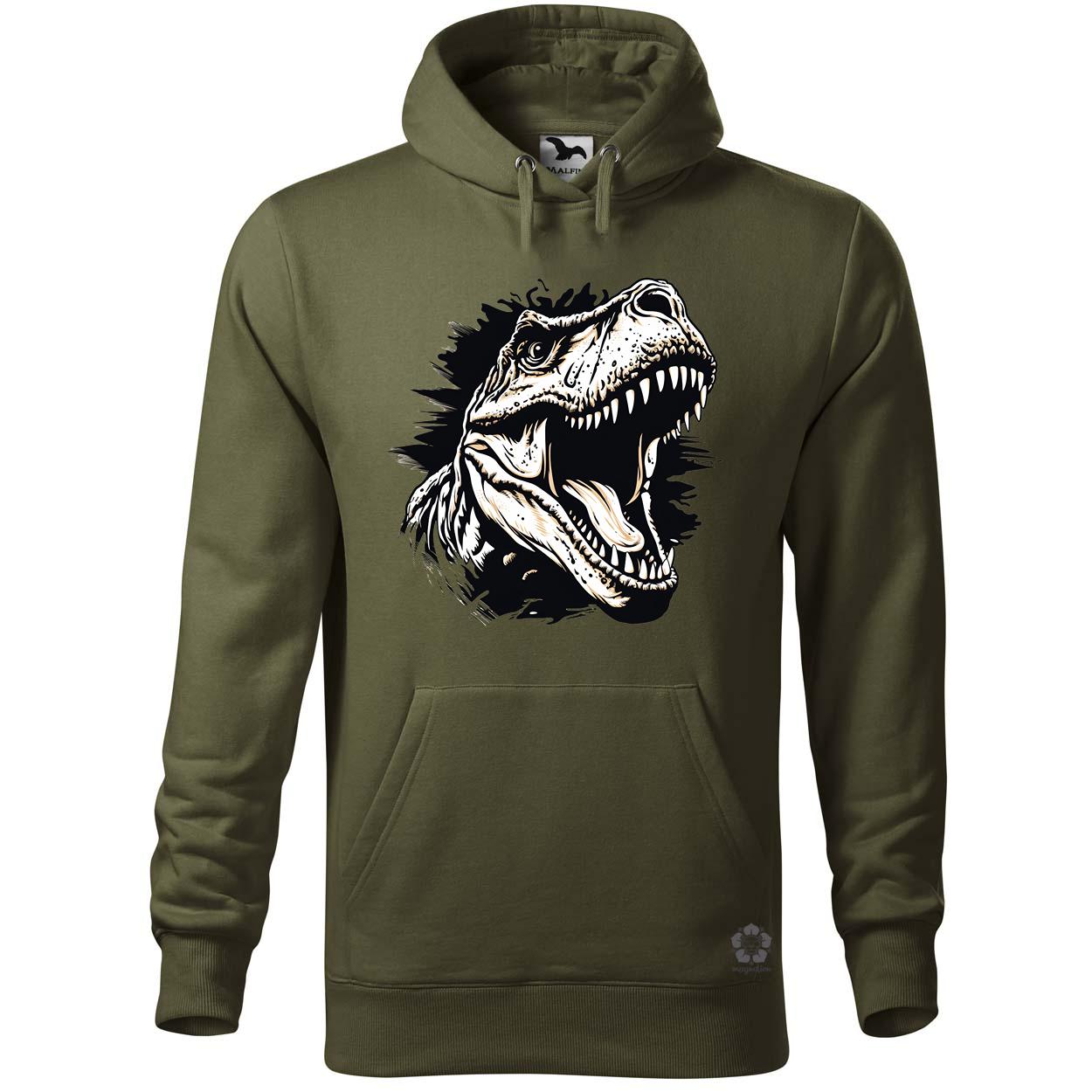 Monochrome T-rex v1 egyedi  pulóver 