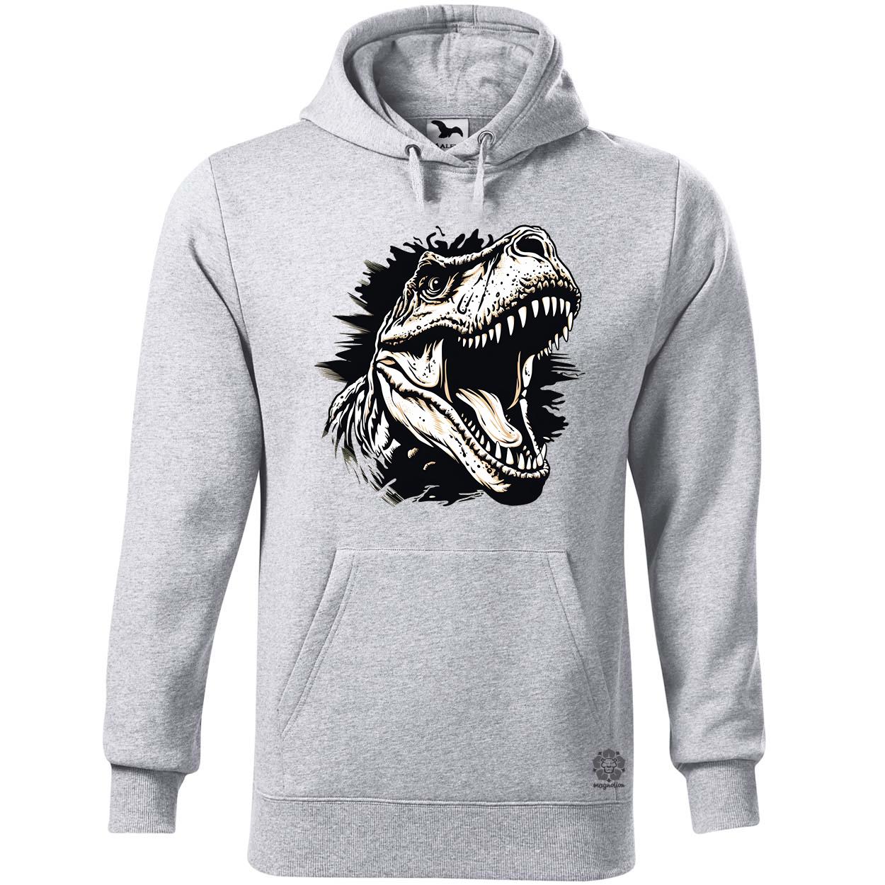Monochrome T-rex v1 egyedi  pulóver 