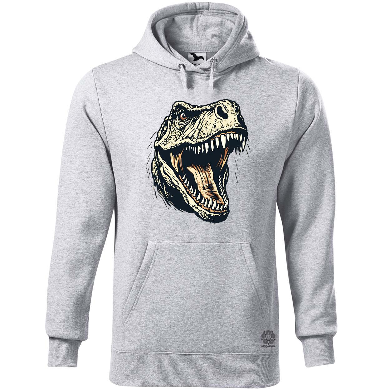 Monochrome T-rex v2 egyedi  pulóver 