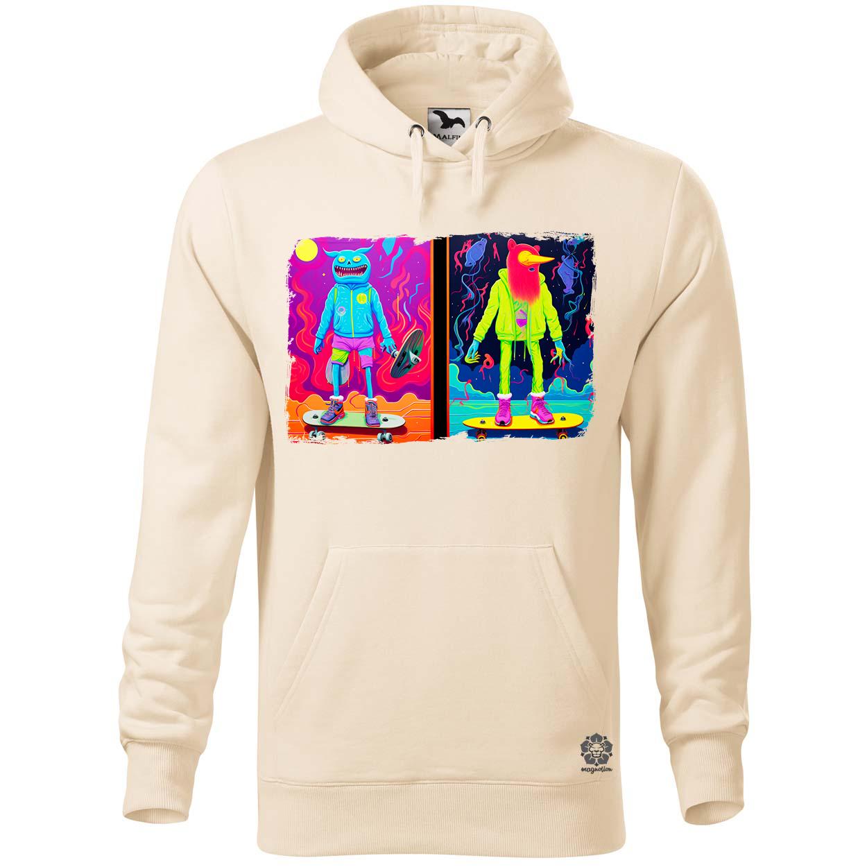 Multidimenzió ART deszkázás v1 egyedi  pulóver 