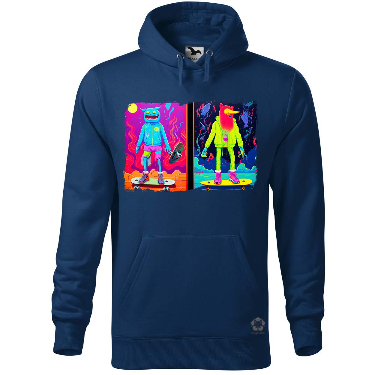 Multidimenzió ART deszkázás v1 egyedi  pulóver 