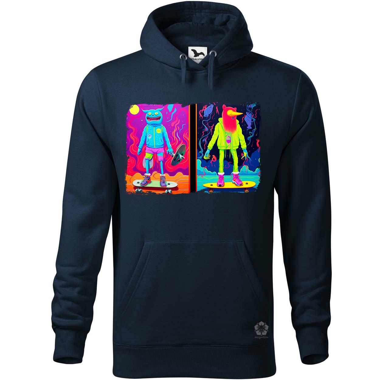 Multidimenzió ART deszkázás v1 egyedi  pulóver 