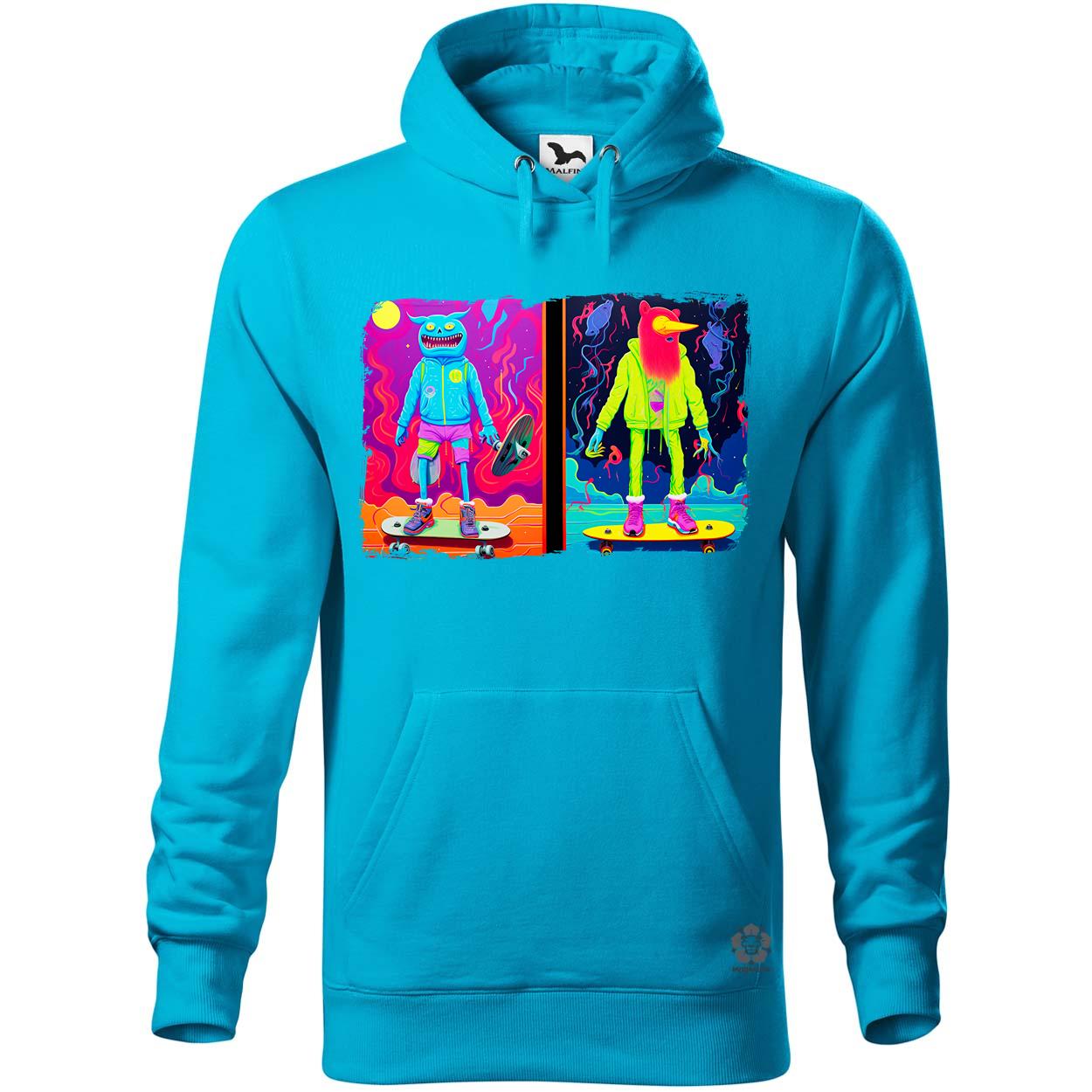 Multidimenzió ART deszkázás v1 egyedi  pulóver 