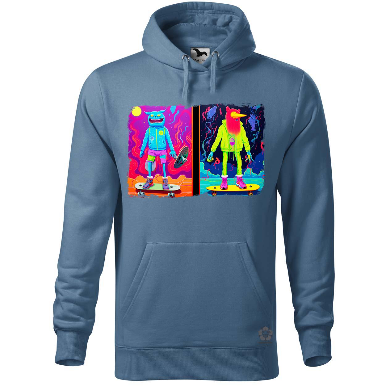 Multidimenzió ART deszkázás v1 egyedi  pulóver 
