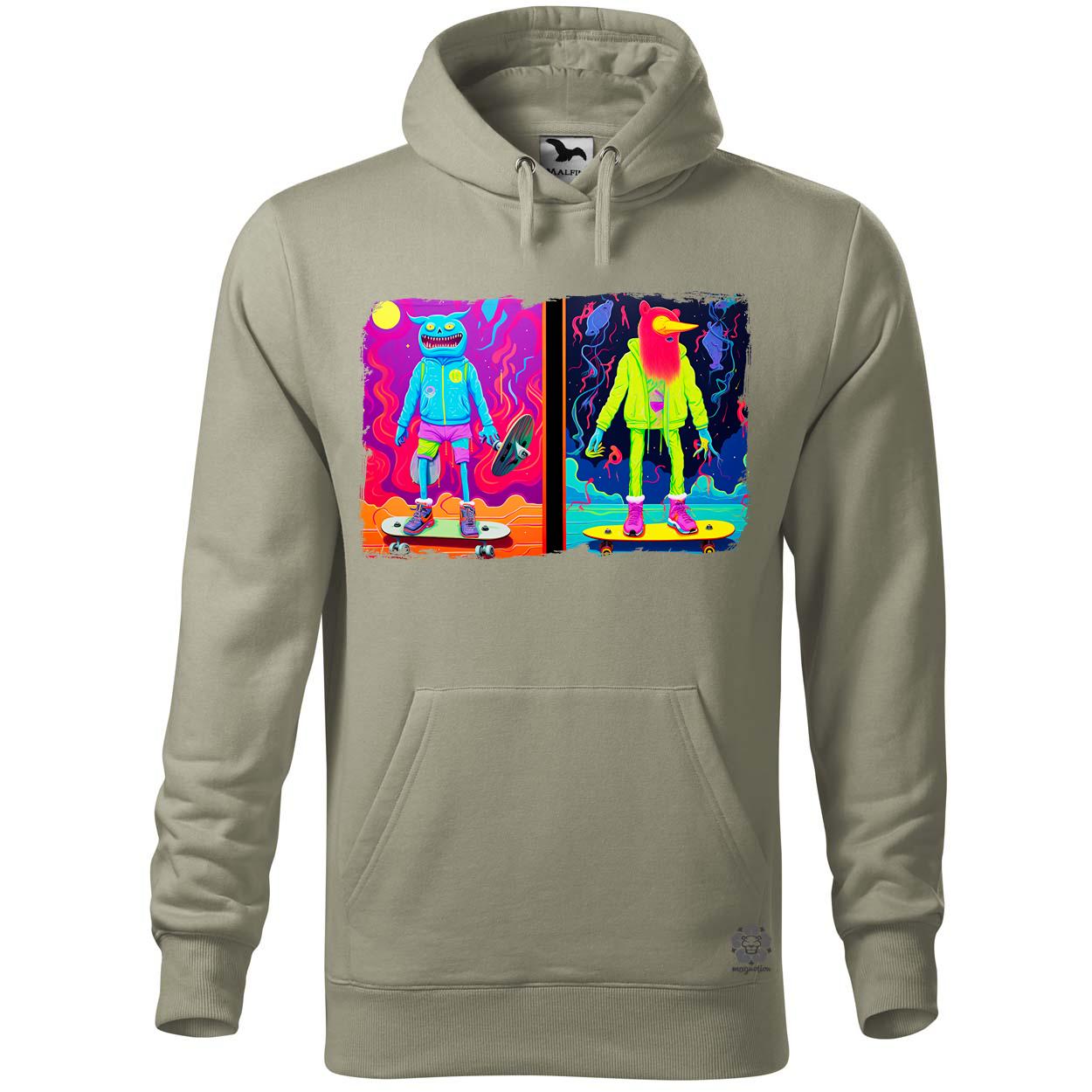 Multidimenzió ART deszkázás v1 egyedi  pulóver 
