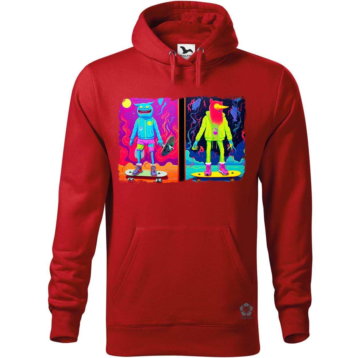 Multidimenzió ART deszkázás v1 egyedi  pulóver 