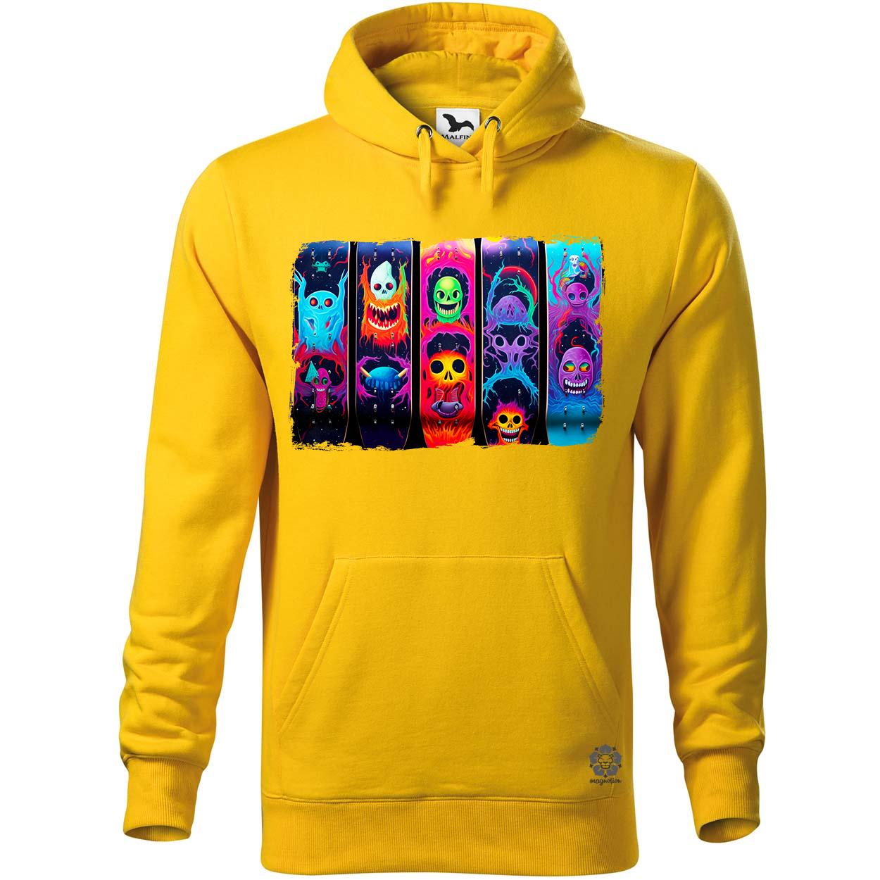 Multidimenzió ART deszkázás v2 egyedi  pulóver 