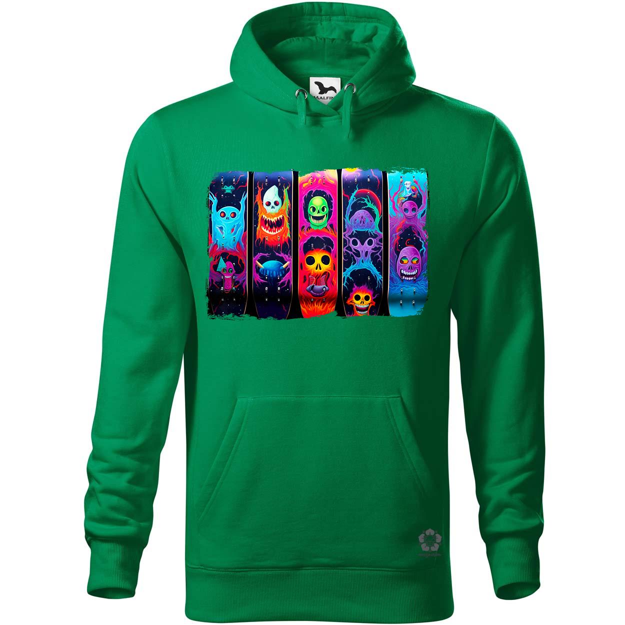 Multidimenzió ART deszkázás v2 egyedi  pulóver 