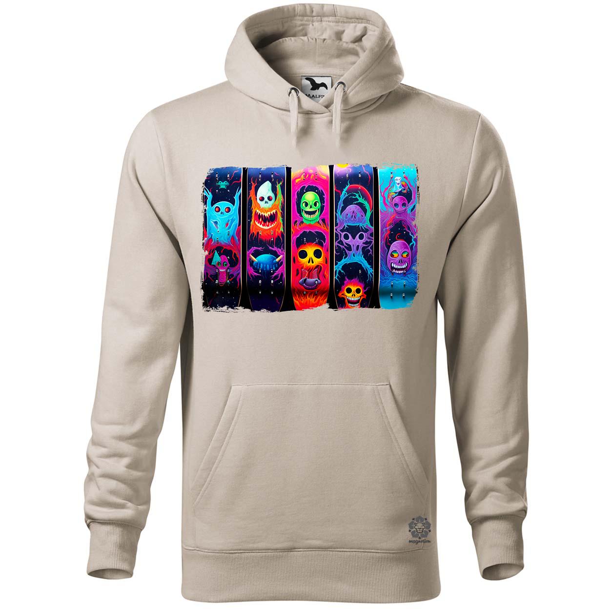Multidimenzió ART deszkázás v2 egyedi  pulóver 