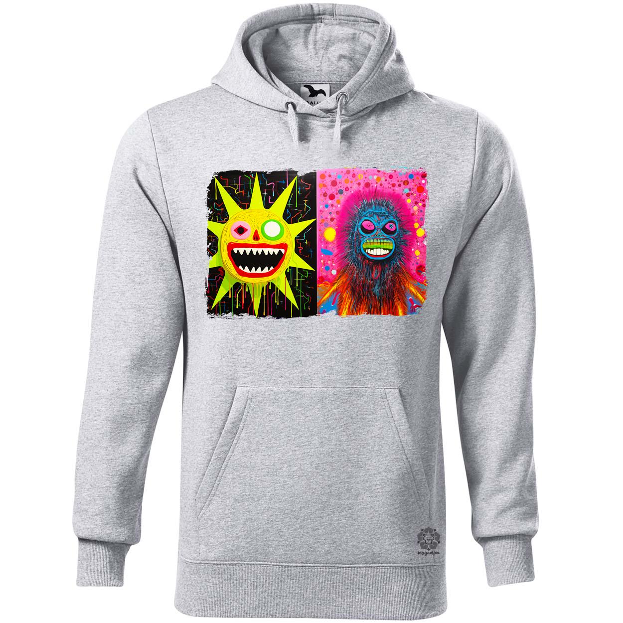 Multidimenzió ART deszkázás v4 egyedi  pulóver 