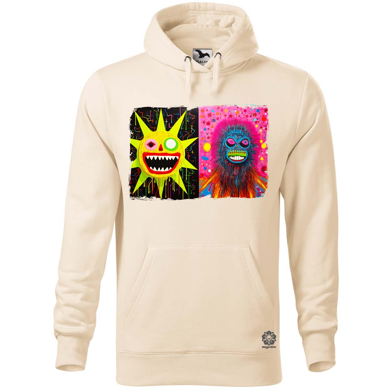 Multidimenzió ART deszkázás v4 egyedi  pulóver 