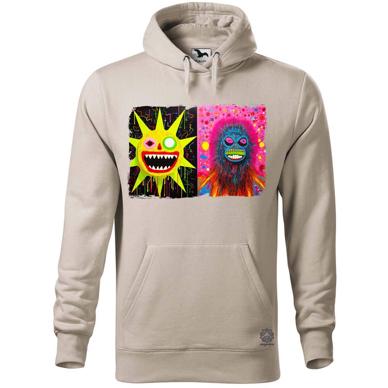 Multidimenzió ART deszkázás v4 egyedi  pulóver 