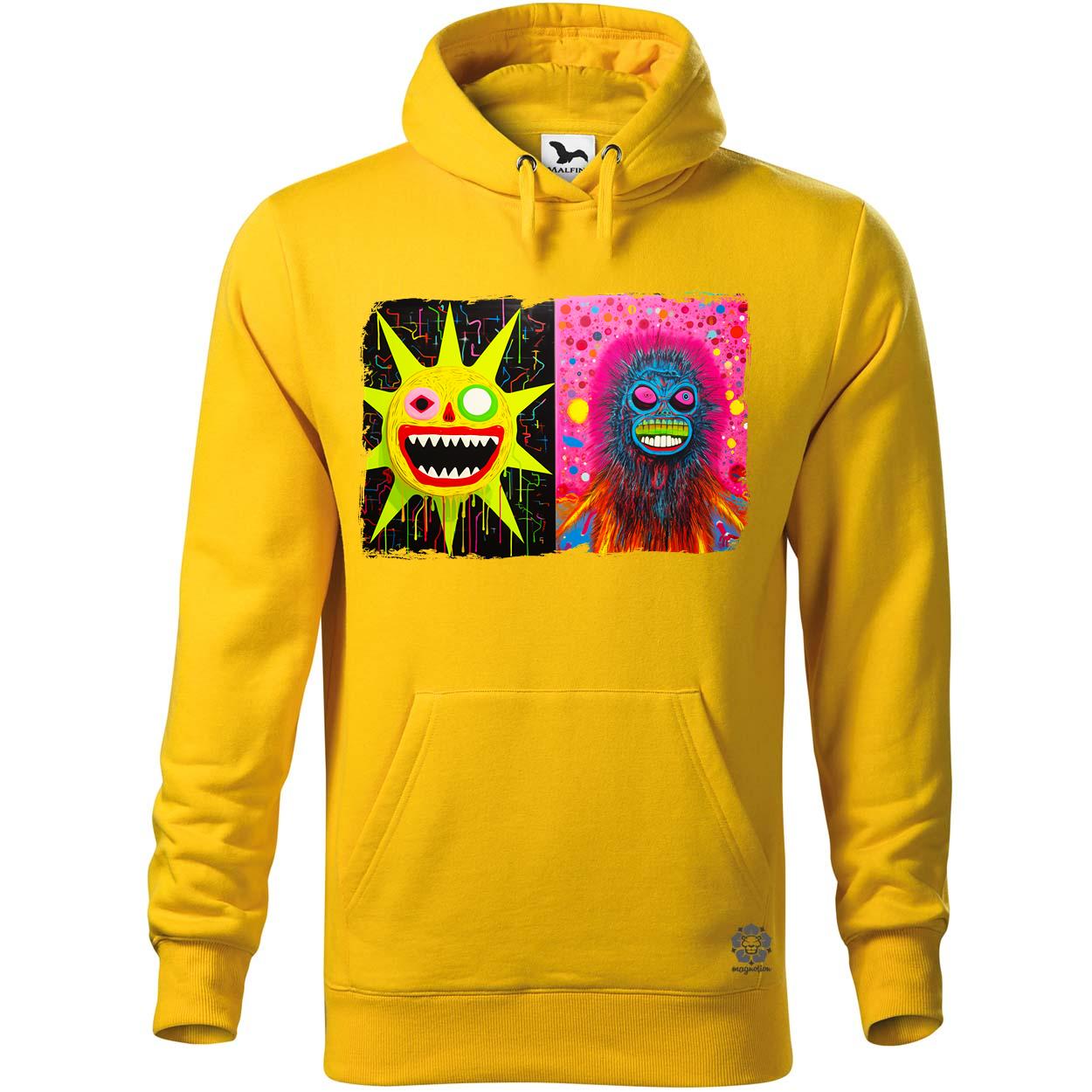Multidimenzió ART deszkázás v4 egyedi  pulóver 