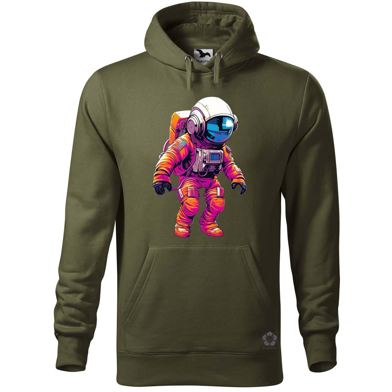 Pixelart asztronauta v1 egyedi  pulóver 