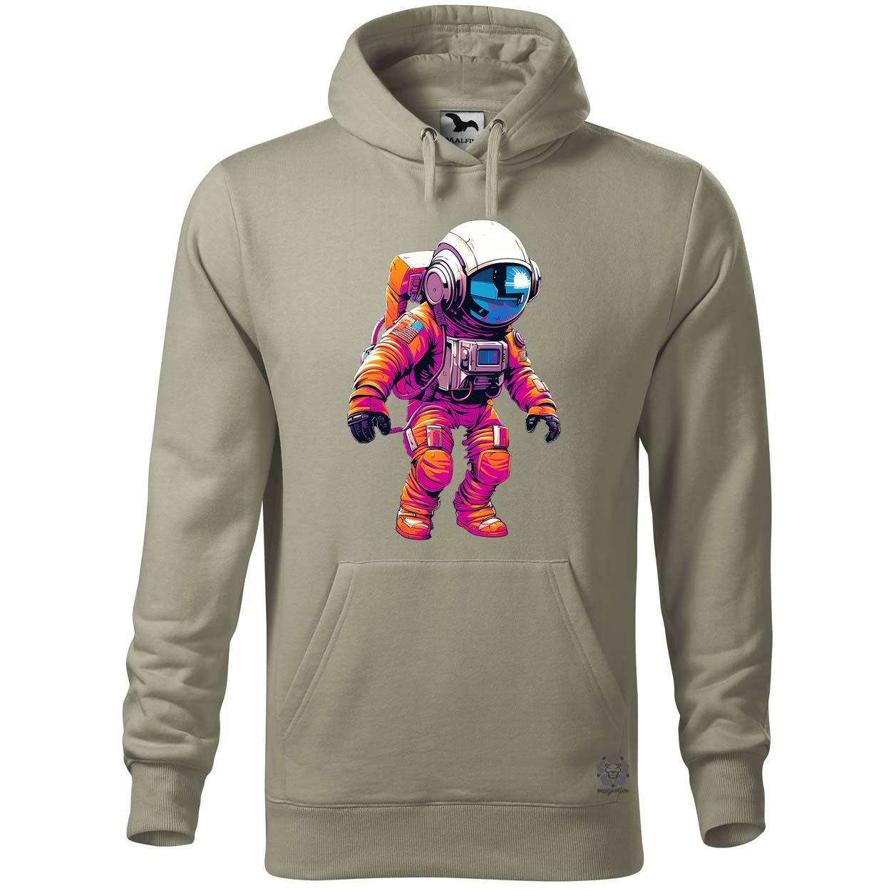 Pixelart asztronauta v1 egyedi  pulóver 