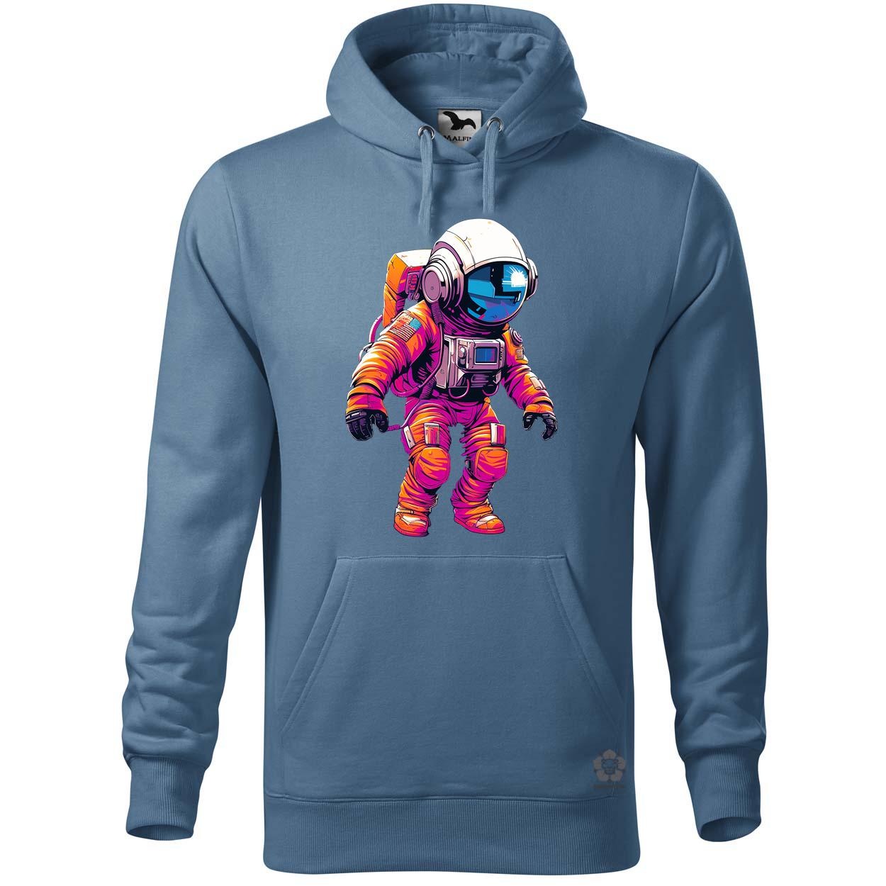 Pixelart asztronauta v1 egyedi  pulóver 
