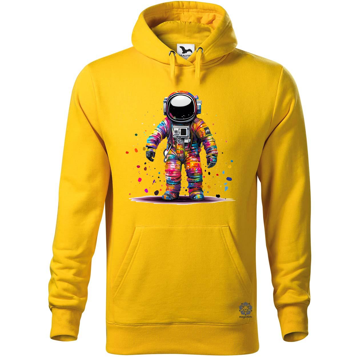 Pixelart asztronauta v2 egyedi  pulóver 