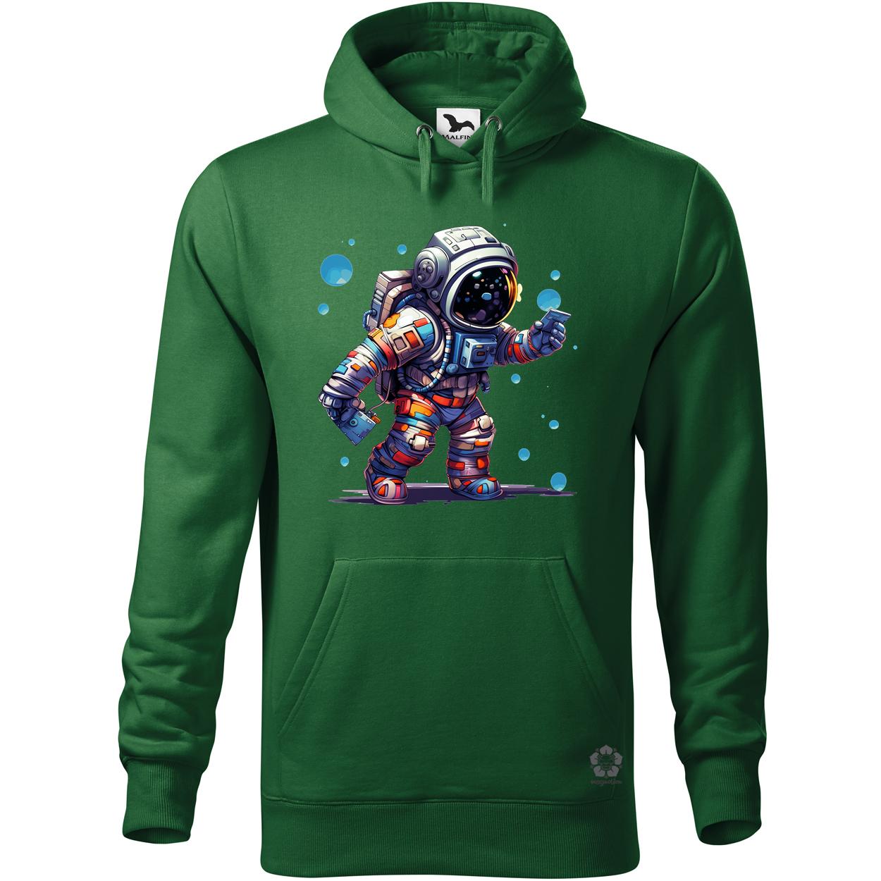 Pixelart asztronauta v3 egyedi  pulóver 