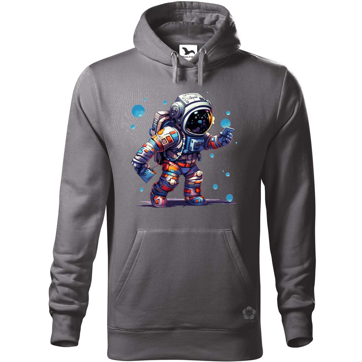 Pixelart asztronauta v3 egyedi  pulóver 