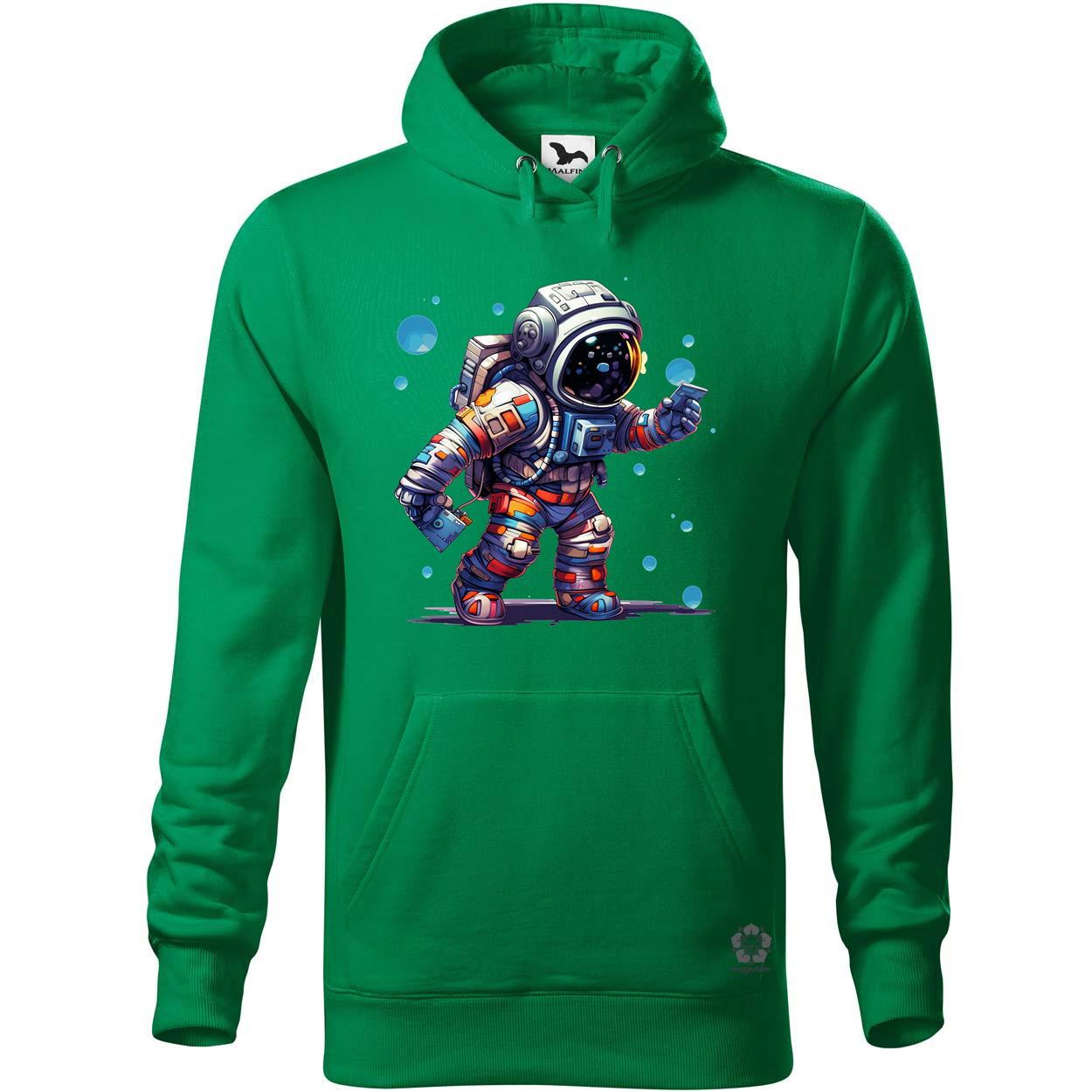 Pixelart asztronauta v3 egyedi  pulóver 