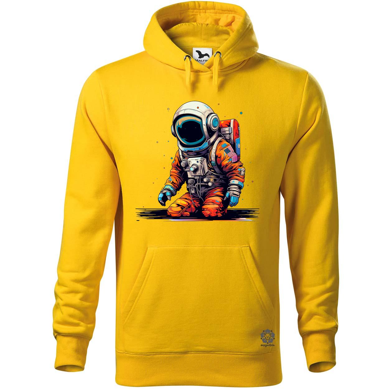 Pixelart asztronauta v4 egyedi  pulóver 