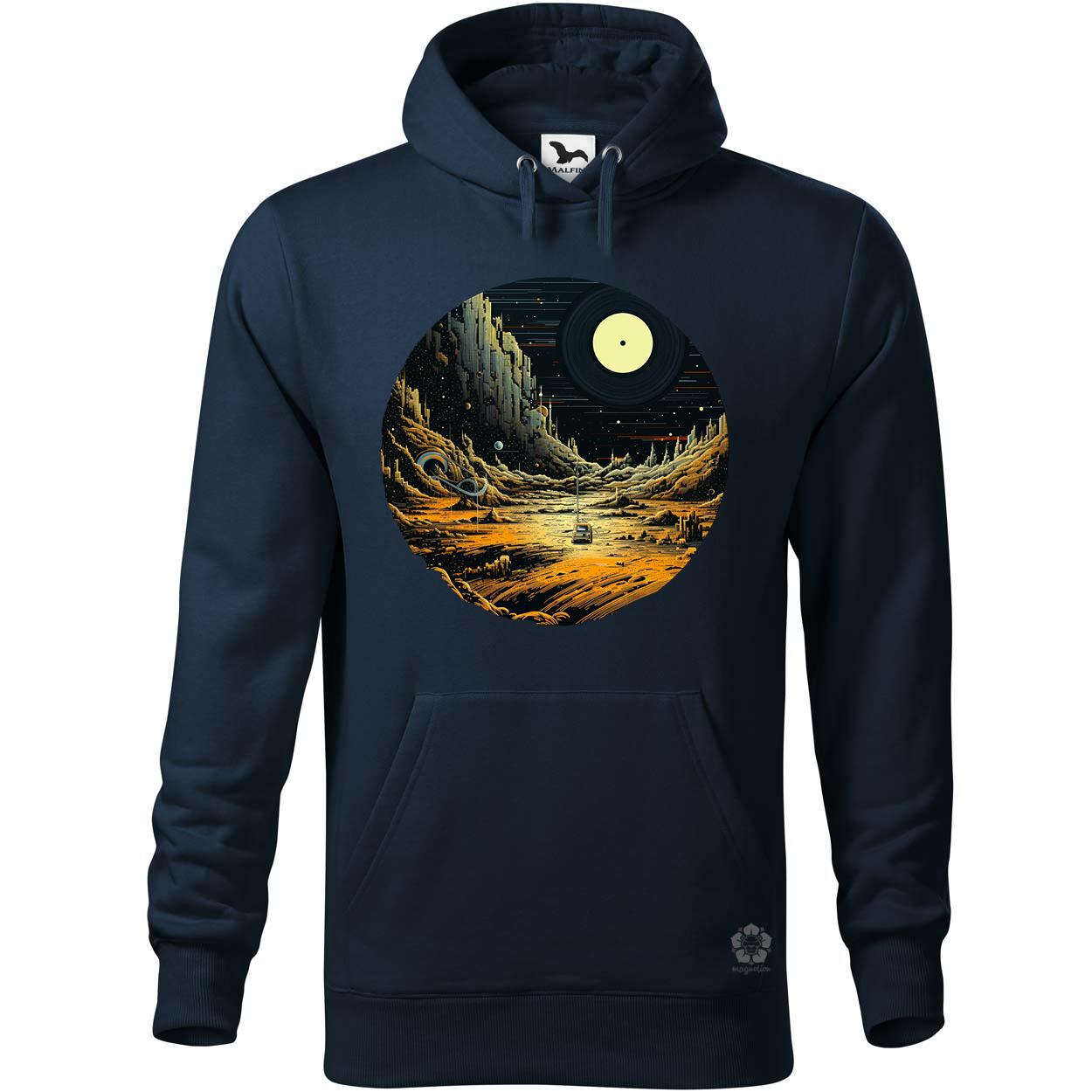 Pixelart bakelit a holdon v6 egyedi  pulóver 