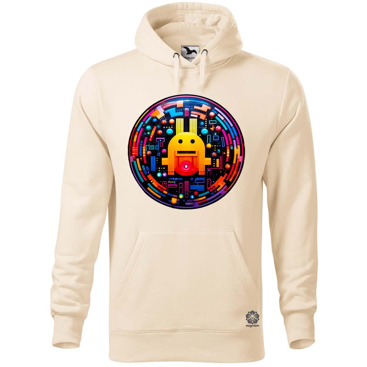 Pixelart bakelit az űrben v6 egyedi  pulóver 