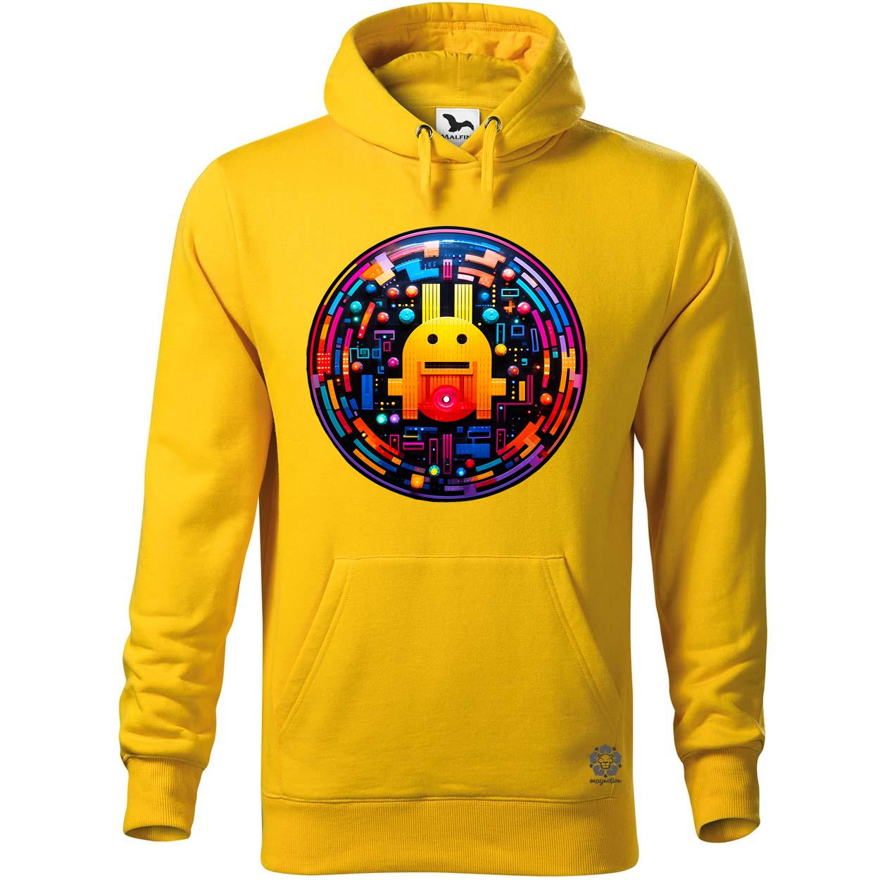 Pixelart bakelit az űrben v6 egyedi  pulóver 