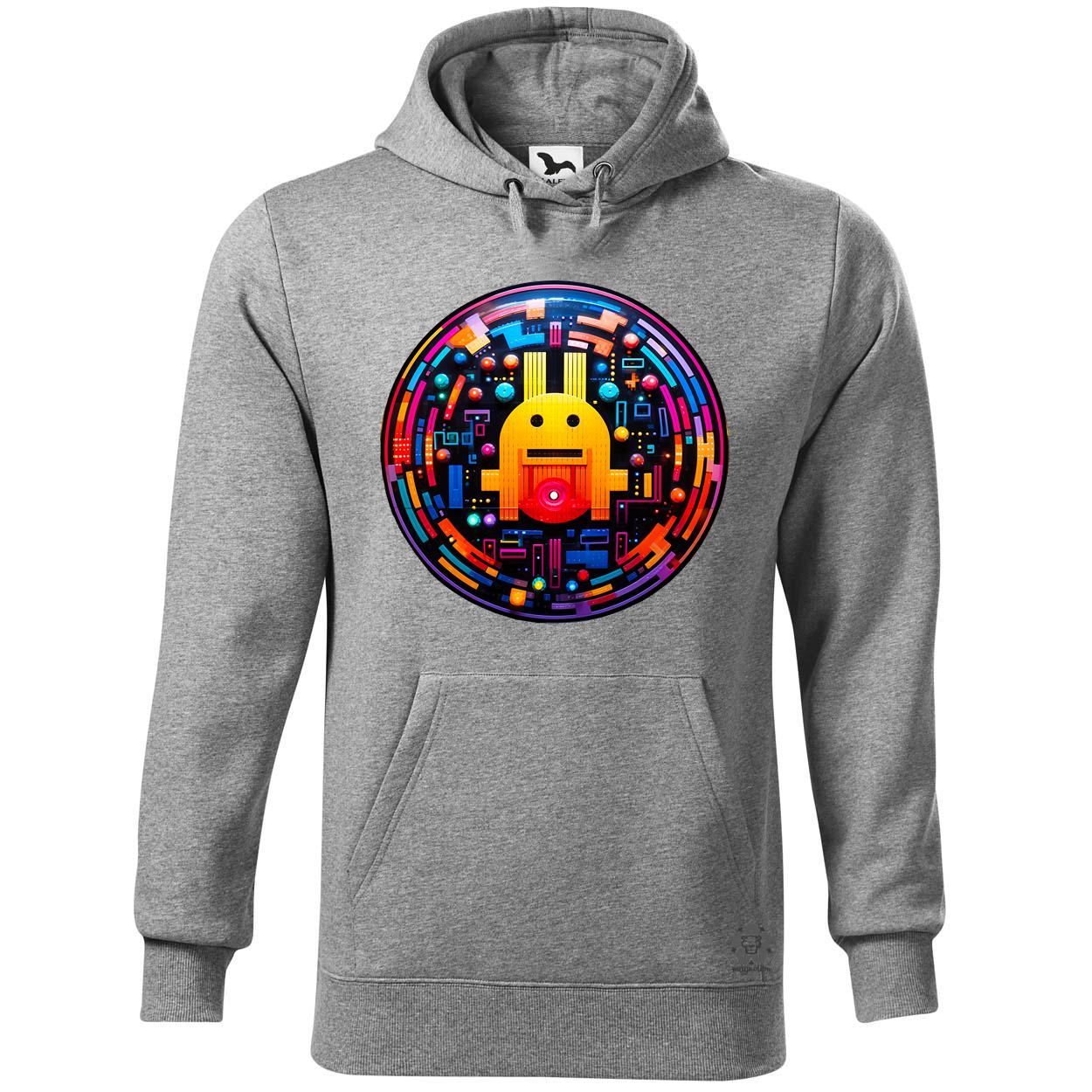 Pixelart bakelit az űrben v6 egyedi  pulóver 