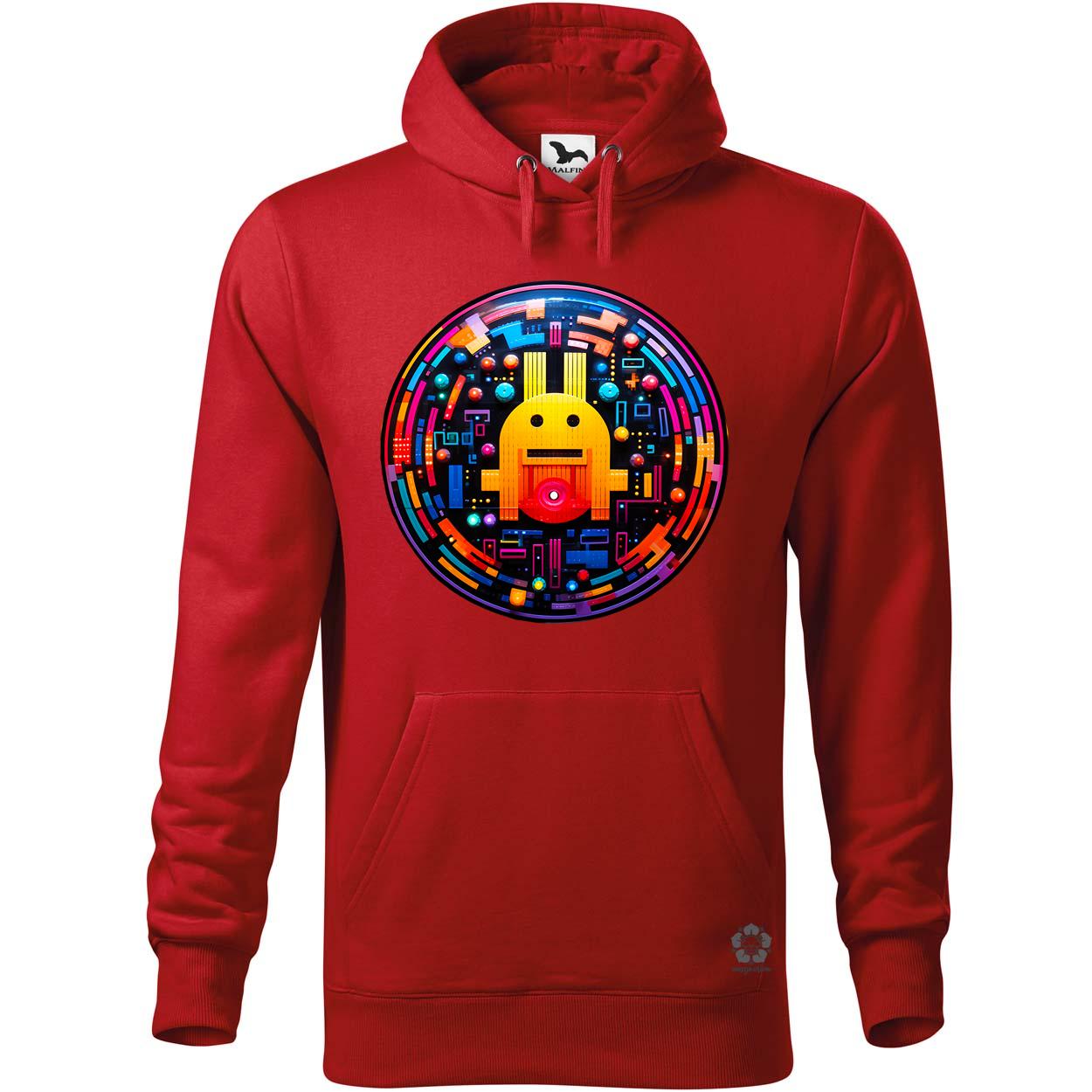 Pixelart bakelit az űrben v6 egyedi  pulóver 