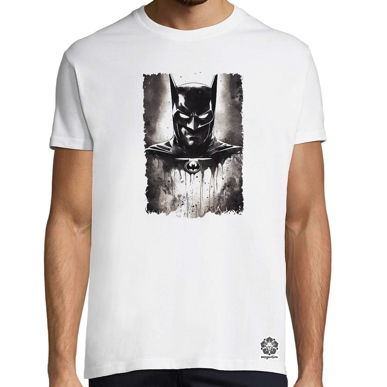 Elmosódott Batman fanart v1 egyedi póló 