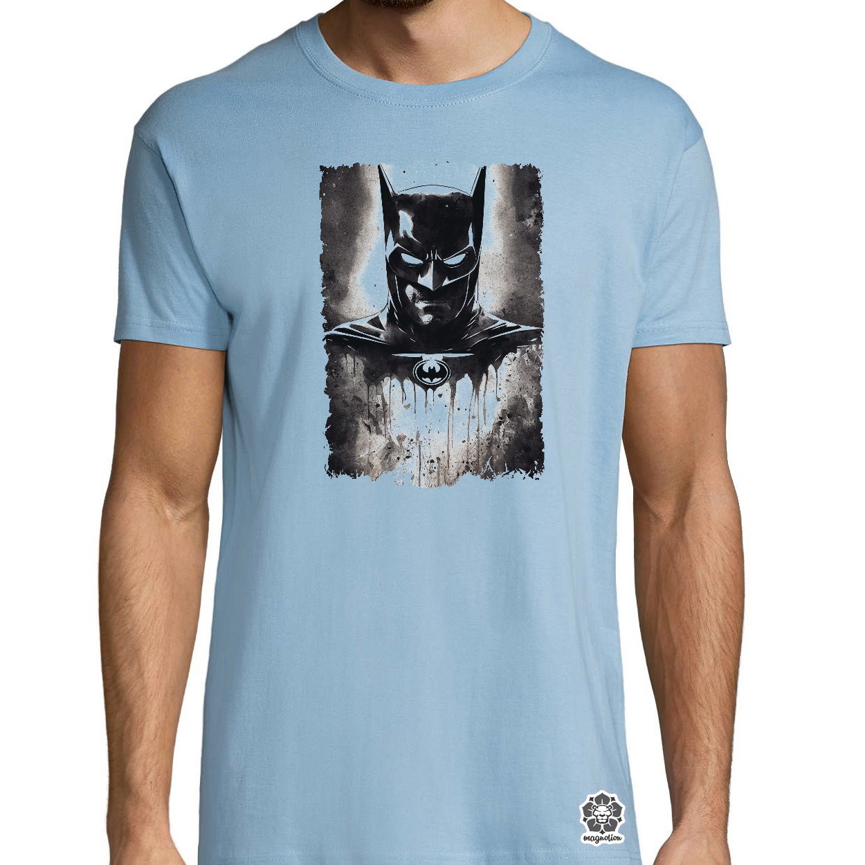 Elmosódott Batman fanart v1 egyedi póló 