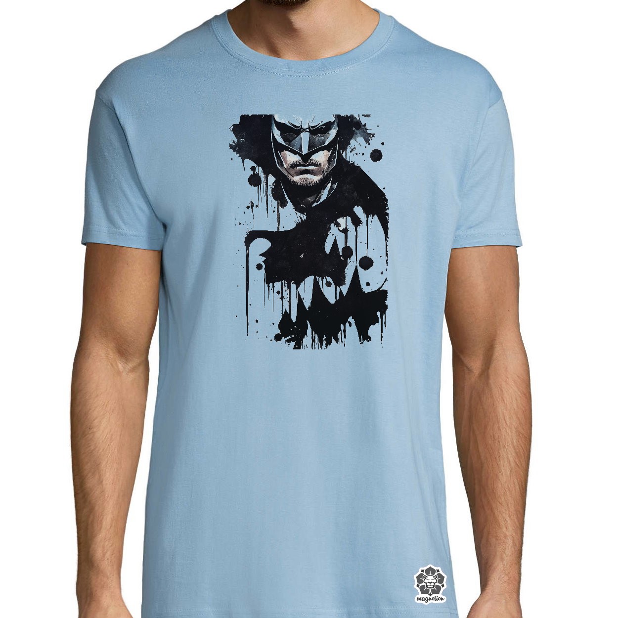 Elmosódott Batman fanart v2 egyedi póló 