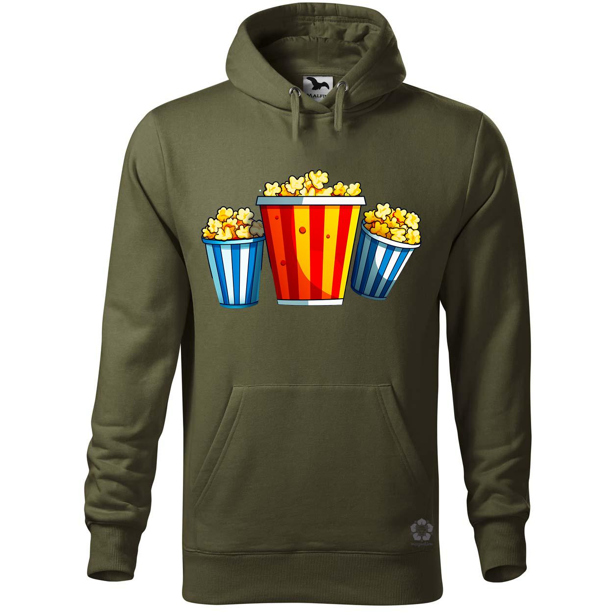 Pop art popcorn egyedi  pulóver 