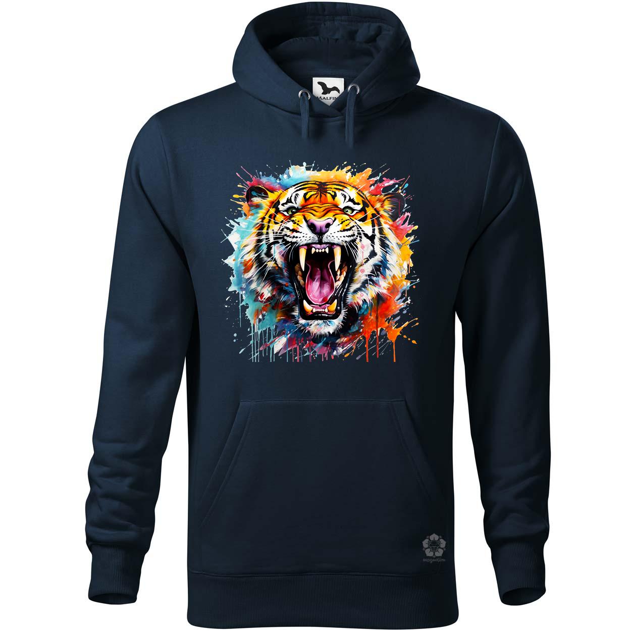 Üvöltő tigris v1 egyedi  pulóver 