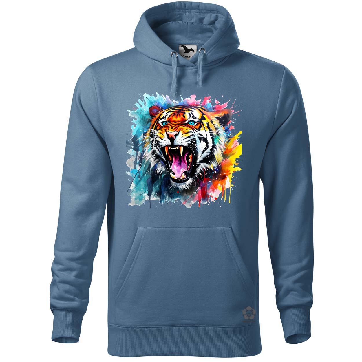 Üvöltő tigris v3 egyedi  pulóver 