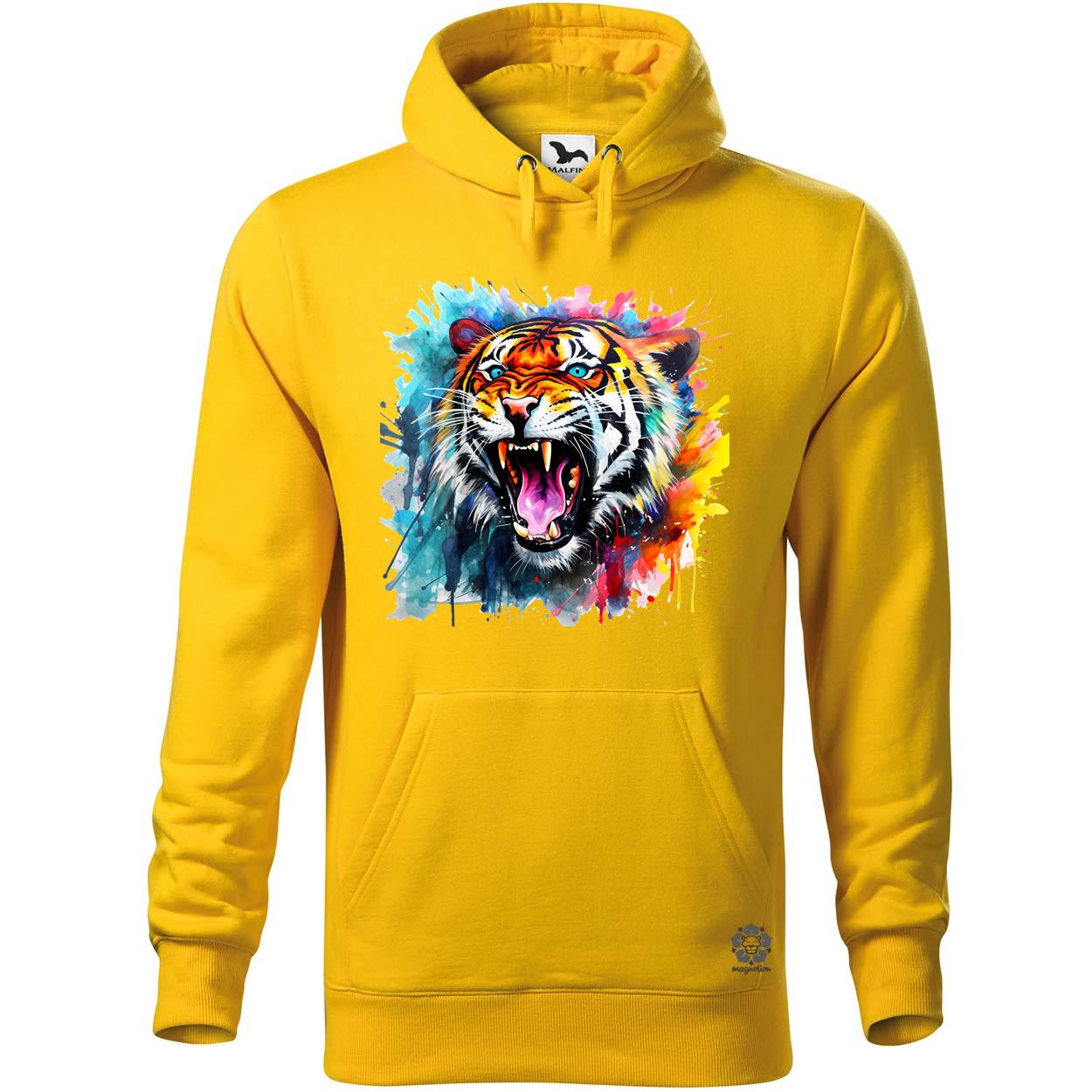 Üvöltő tigris v3 egyedi  pulóver 