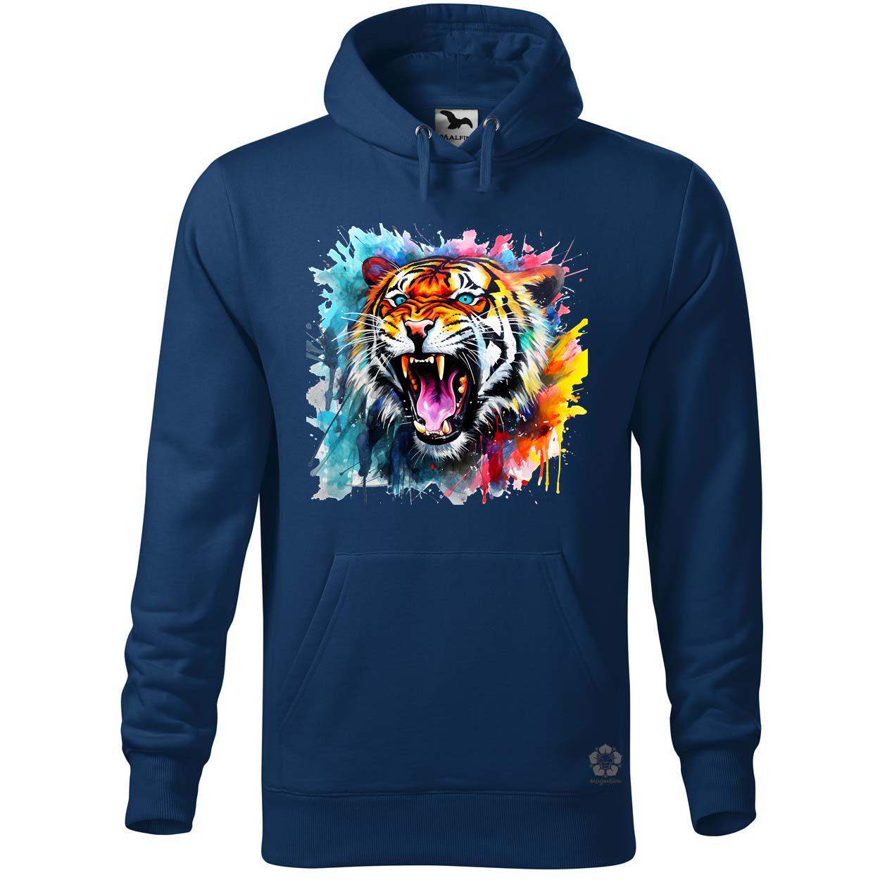 Üvöltő tigris v3 egyedi  pulóver 