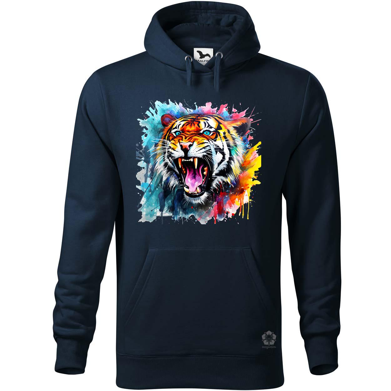 Üvöltő tigris v3 egyedi  pulóver 