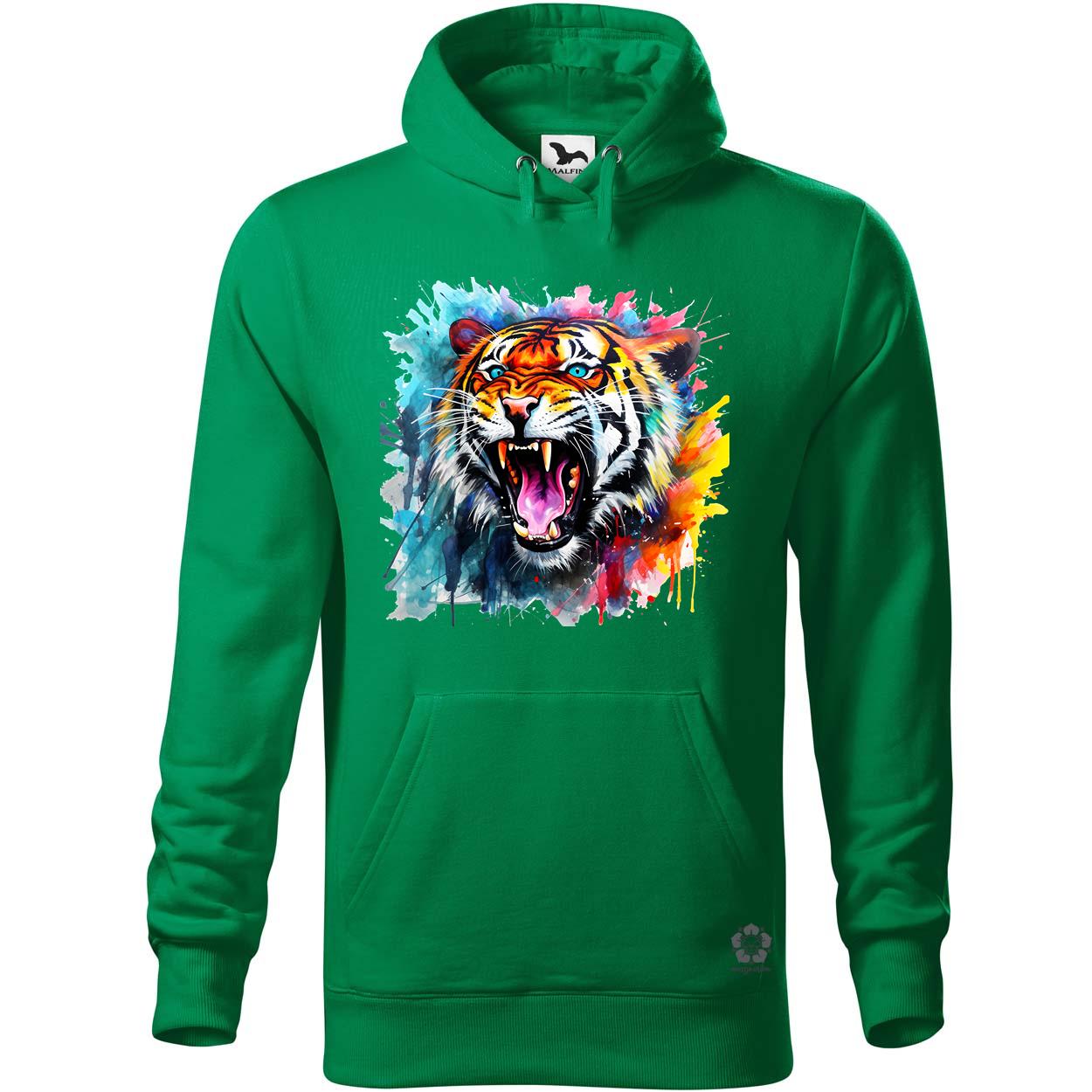 Üvöltő tigris v3 egyedi  pulóver 