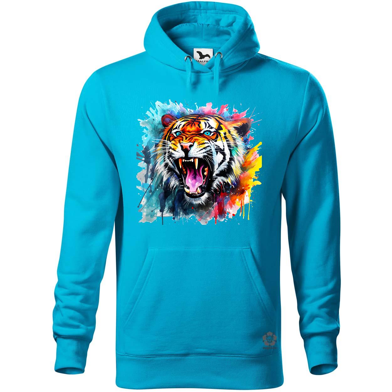 Üvöltő tigris v3 egyedi  pulóver 