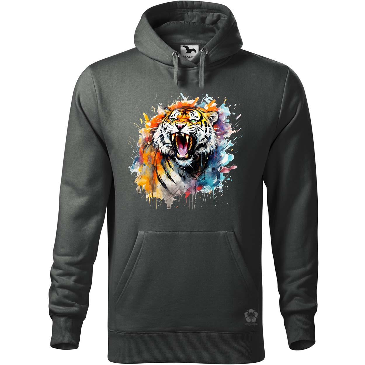 Üvöltő tigris v4 egyedi  pulóver 