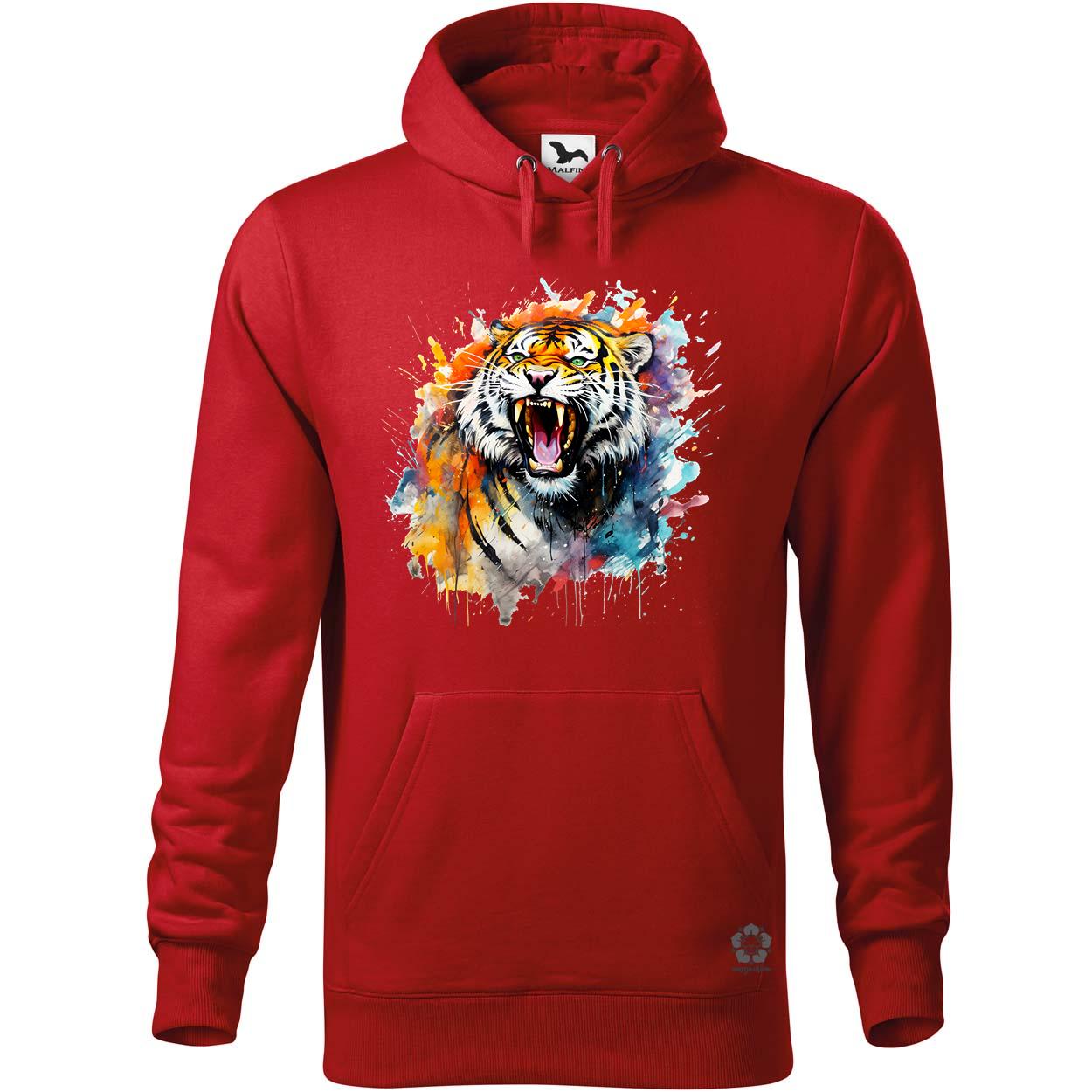 Üvöltő tigris v4 egyedi  pulóver 