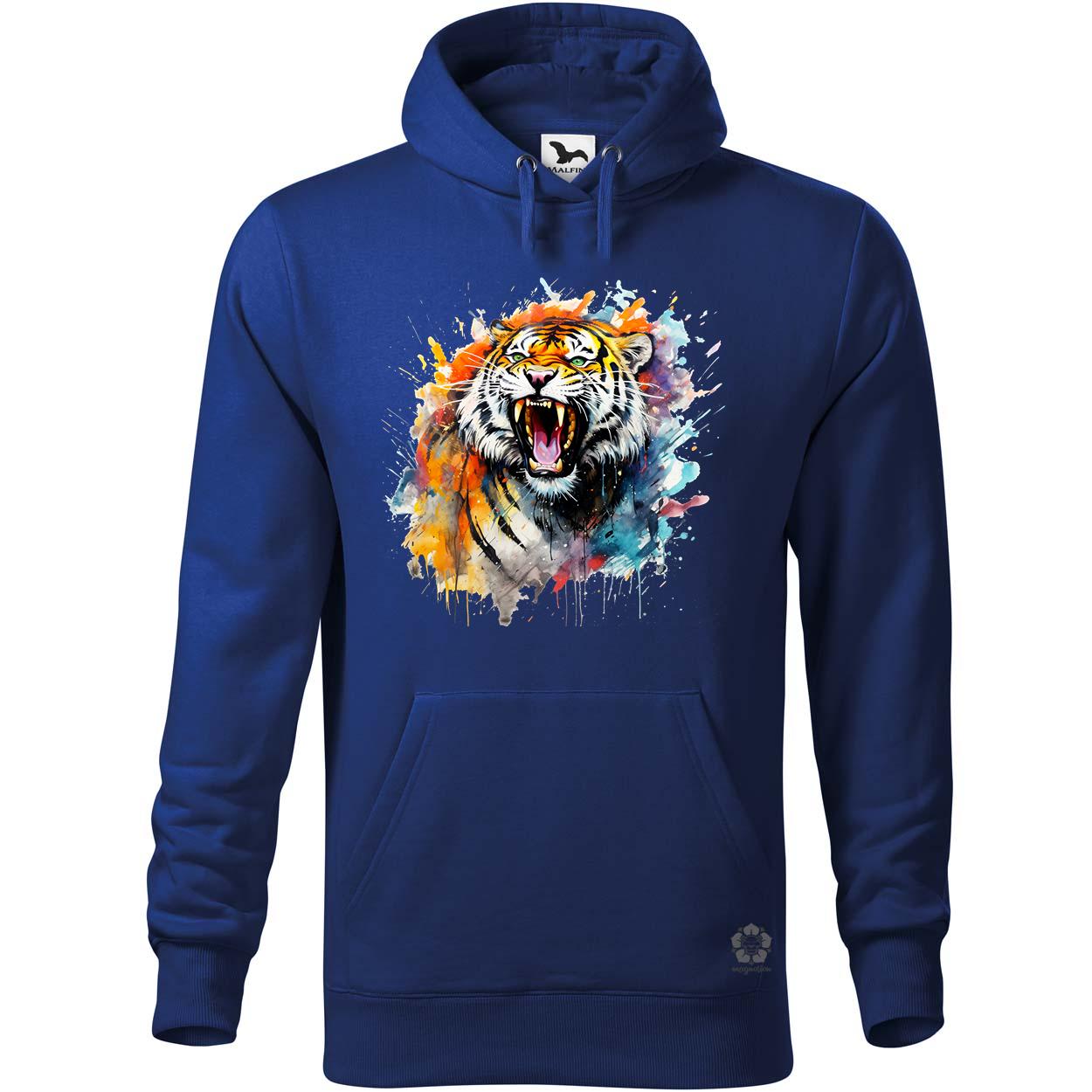 Üvöltő tigris v4 egyedi  pulóver 