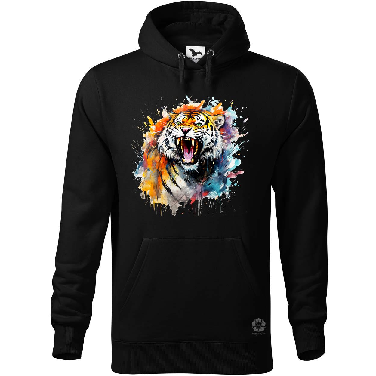 Üvöltő tigris v4 egyedi  pulóver 