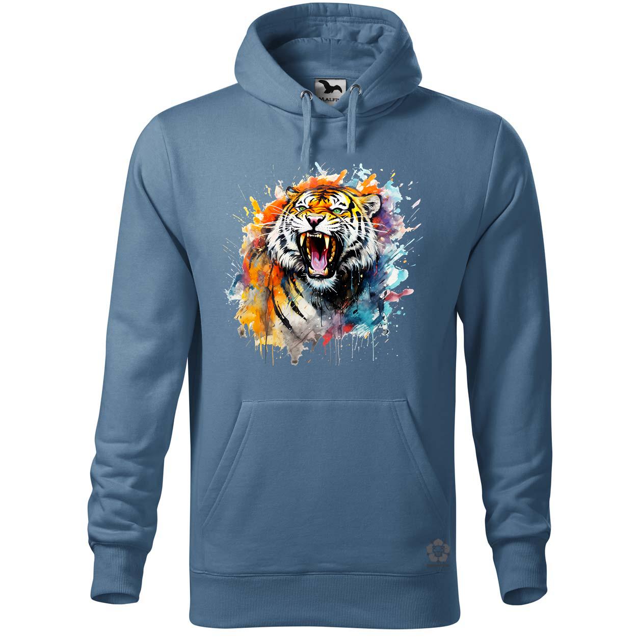 Üvöltő tigris v4 egyedi  pulóver 