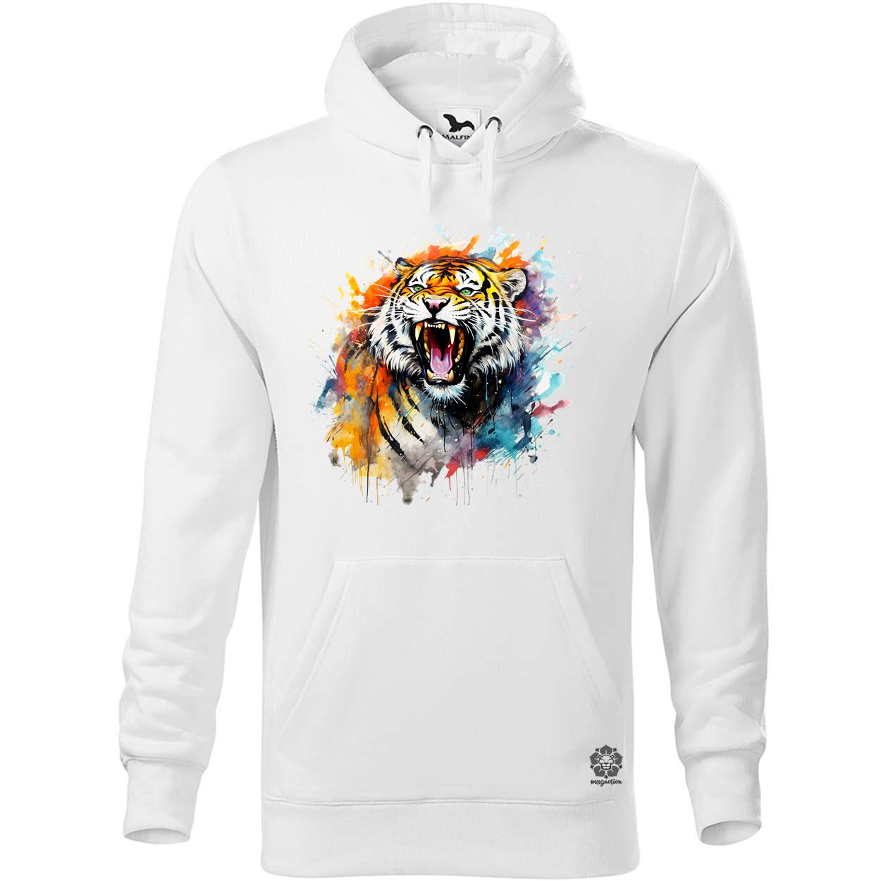 Üvöltő tigris v4 egyedi  pulóver 
