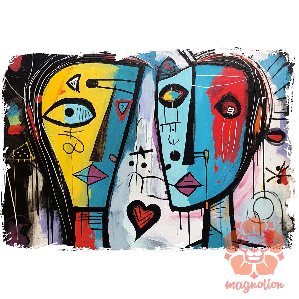 Graffiti szerelem v4 egyedi  pulóver 
